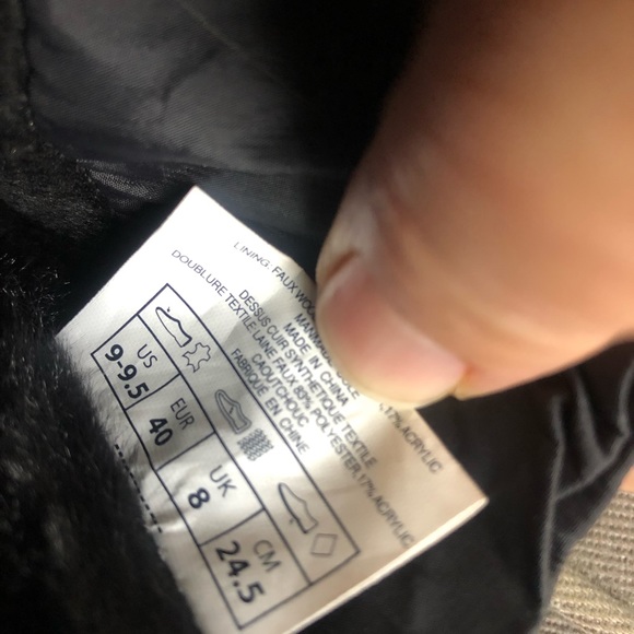 Pajar Canada Womens 9-9.5 M - KADY Suede BOOTS Mid Calf Side Zip BLACK barb - Picture 10 of 12